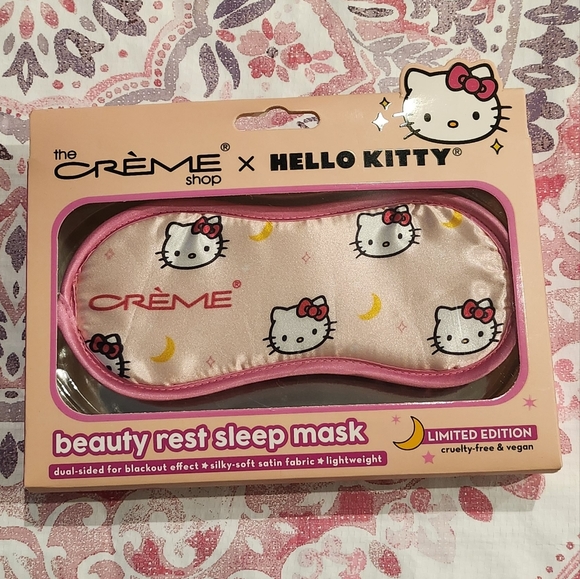 The Crème Shop x Hello Kitty Beauty Rest Silky Sleep Mask Limited Edition Sanrio - Picture 2 of 3